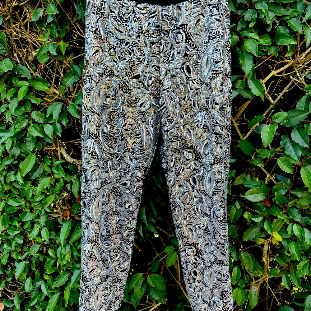 Porridge Sequin Jogger Pant (from Anthropologie)